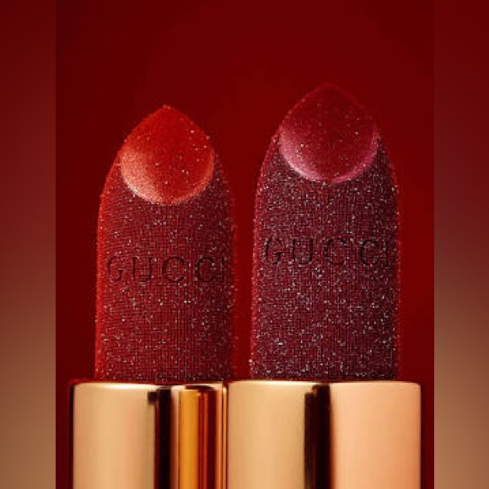 NEW LIMITED EDITION Gucci Lip Color ~ Devotion (515) 💋 Glitter